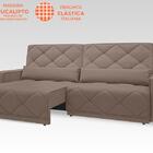 Sofá Retrátil E Reclinável Com Usb Malibu 2,00m Velosuede Mar