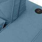 Sofá Retrátil E Reclinável Com Usb Malibu 2,30m Velosuede Roy