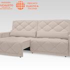 Sofá Retrátil E Reclinável Com Usb Malibu 2,50m Velosuede Are