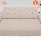 Sofá Retrátil E Reclinável Com Usb Malibu 2,50m Velosuede Are