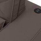 Sofá Retrátil E Reclinável Com Usb Malibu 2,50m Velosuede Cho