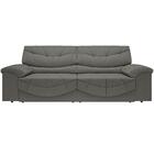 Sofá Retrátil E Reclinável Com Usb Smile 2,00m Velosuede Cinz