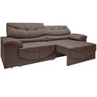 Sofá Retrátil E Reclinável Com Usb Smile 2,30m Velosuede Choc