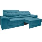 Sofá Retrátil E Reclinável Com Usb Smile 2,30m Velosuede Roya