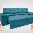 Sofá Retrátil E Reclinável Com Usb Smile 2,30m Velosuede Roya