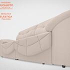 Sofá Retrátil E Reclinável Com Usb Smile 2,50m Velosuede Arei