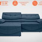 Sofá Retrátil E Reclinável Com Usb Smile 2,50m Velosuede Petr