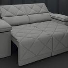 Sofá Retrátil E Reclinável Com Usb Tripoli 2,30m Velosuede Pe