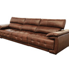 Sofá Retrátil E Reclinável De Couro Filipinas (3 Módulos) 3,3