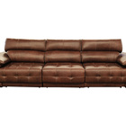 Sofá Retrátil E Reclinável De Couro Filipinas (3 Módulos) 3,3