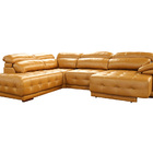 Sofá Retrátil E Reclinável De Couro Filipinas Canto Com Chais