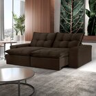 Sofá Retrátil E Reclinável Denver Marrom