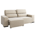 Sofá Retrátil E Reclinável Eduarda 2,00 Metros 3 Ou + Lugares