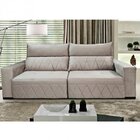 Sofá Retrátil E Reclinável Ellen 200cm 3 Lugares Com Molas No