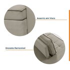 Sofá Retrátil E Reclinável Embaúba 3 Lugares 1,80m Pet Friend