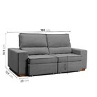 Sofá Retrátil E Reclinável Embaúba 3 Lugares 1,80m Pet Friend