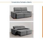 Sofá Retrátil E Reclinável Embaúba 3 Lugares 1,80m Pet Friend