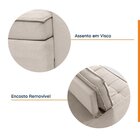 Sofá Retrátil E Reclinável Embaúba 3 Lugares 1,90m Pet Friend