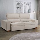 Sofá Retrátil E Reclinável Embaúba 3 Lugares 1,90m Pet Friend