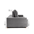 Sofá Retrátil E Reclinável Embaúba 3 Lugares 1,90m Pet Friend