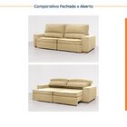 Sofá Retrátil E Reclinável Embaúba 4 Lugares 2,35m Cabecasa M
