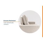 Sofá Retrátil E Reclinável Embaúba 4 Lugares 2,35m Pet Friend