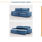 Sofá Retrátil E Reclinável Embaúba 4 Lugares 2,65m Cabecasa M