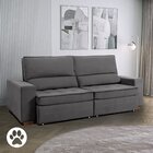 Sofá Retrátil E Reclinável Embaúba 4 Lugares 2,65m Pet Friend