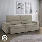 Sofá Retrátil E Reclinável Embaúba 4 Lugares 2,65m Pet Friend