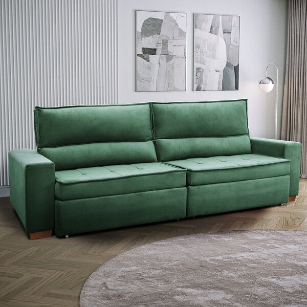 Sofá Retrátil E Reclinável Embaúba 5 Lugares 3,00m Cabecasa M