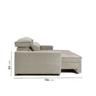 Sofá Retrátil E Reclinável Embaúba 5 Lugares 3,00m Pet Friend