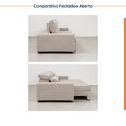 Sofá Retrátil E Reclinável Embaúba 5 Lugares 3,00m Pet Friend