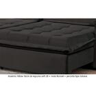 Sofá Retrátil E Reclinável Eros 2,10m 03 Lugares Txr Cinza