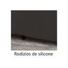 Sofá Retrátil E Reclinável Eros 2,30m 04 Lugares Txr Cinza