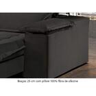 Sofá Retrátil E Reclinável Eros 2,50m 04 Lugares Txr Cinza