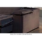 Sofá Retrátil E Reclinável Eros 2,90m 05 Lugares Txr Marrom