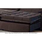 Sofá Retrátil E Reclinável Eros 2,90m 05 Lugares Txr Marrom