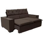 Sofá Retrátil E Reclinável Filadélfia Marrom