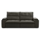 Sofá Retrátil E Reclinável França 210 Cm Com Porta Copos E Ob