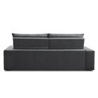 Sofá Retrátil E Reclinável Gouda 220cm  Grafite