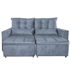 Sofa Retratil E Reclinavel Julia Grafitte