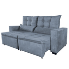 Sofa Retratil E Reclinavel Julia Grafitte