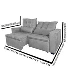 Sofa Retratil E Reclinavel Julia Rose