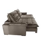 Sofá Retrátil E Reclinável Luxor Com Molas Ensacadas Veludo M