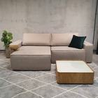 Sofá Retrátil E Reclinável Moderno Para Hall Entrada 240cm Du