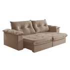 Sofá Retrátil E Reclinável Modulado 2 Lugares 230cm Pés Em Ma