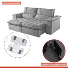 Sofá Retrátil E Reclinável Modulado 2 Lugares 290cm Alemanha