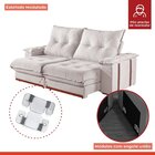 Sofá Retrátil E Reclinável Modulado 3 Lugare 250cm Suiça   Be
