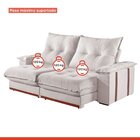 Sofá Retrátil E Reclinável Modulado 3 Lugare 250cm Suiça   Be