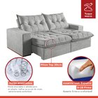 Sofá Retrátil E Reclinável Modulado 3 Lugares 230cm França  C